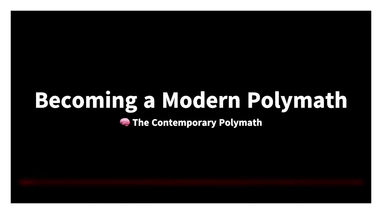 🧠 Why Polymaths Matter in an Age of Specialization
