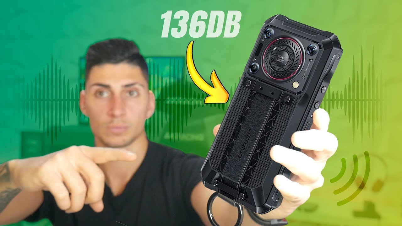 Oukitel WP33 Pro Review in English | This SMARTPHONE is MORE POWERFUL than A SPEAKER