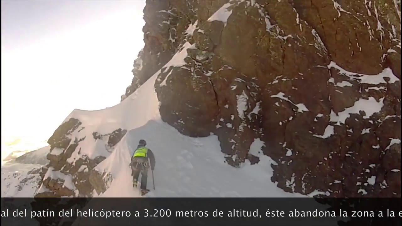 SERVICIO MONTAÑA Y SERVICIO AÉREO GUARDIA CIVIL. RESCATE EN SIERRA NEVADA
