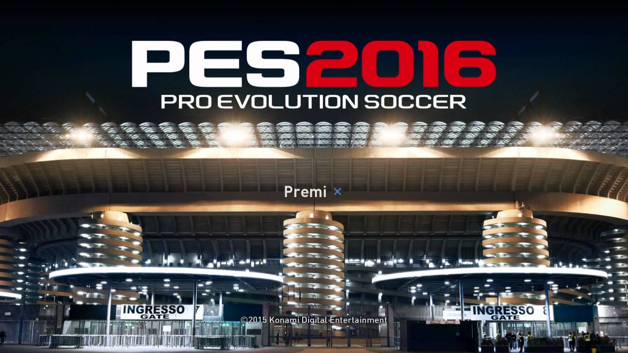 Pro Evolution Soccer 2016 Main Menu Soundtrack #1