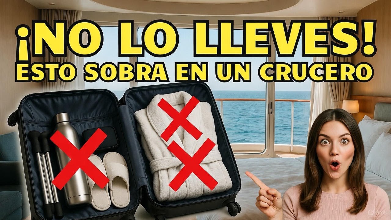 Todos llevan esto al crucero… y es un error