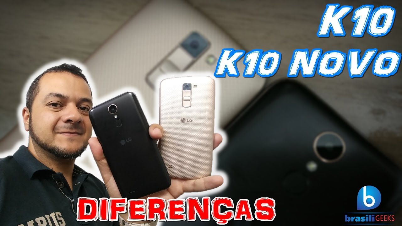 LG K10 Novo e K10 2016: Conhe&ccedil;a as diferen&ccedil;as!