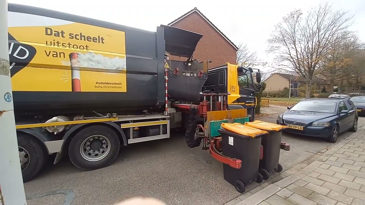 Nieuwe flex vuilniswagen ( PMD )
