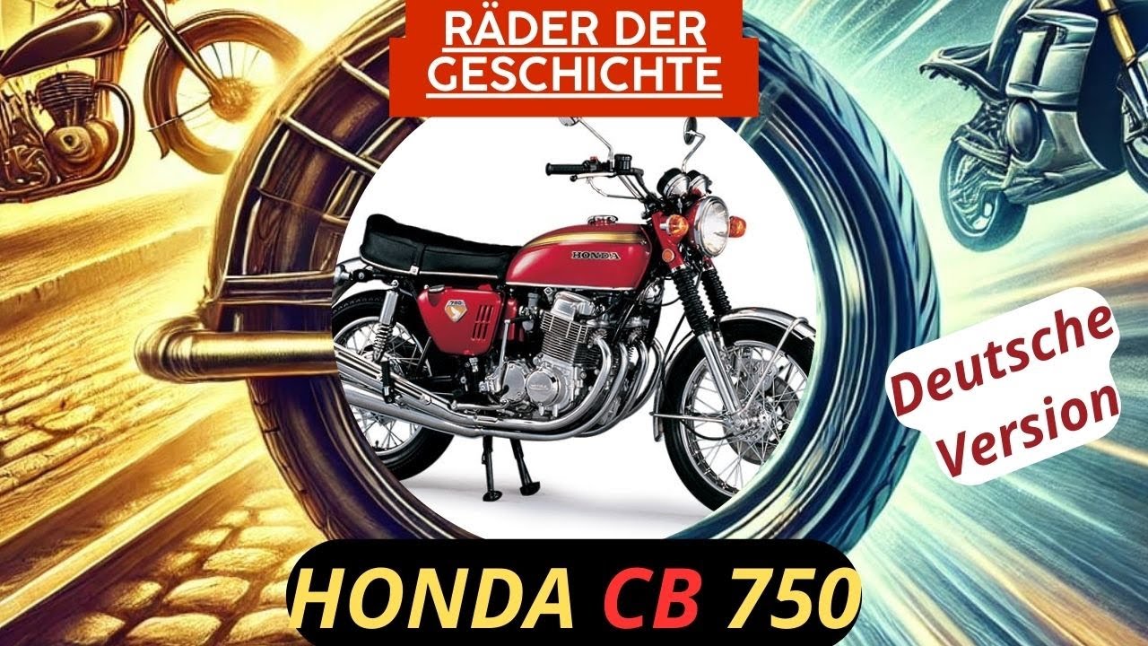 🚀 Honda CB750 Four: Das Motorrad, das die Welt revolutionierte! 🏍️
