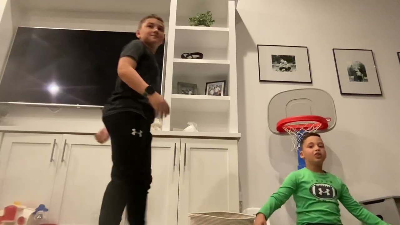 Basketball with RJ, Liam and Jackson ￼