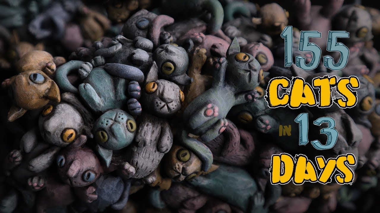 Sculpting Too Many Cats | Cat Compilation