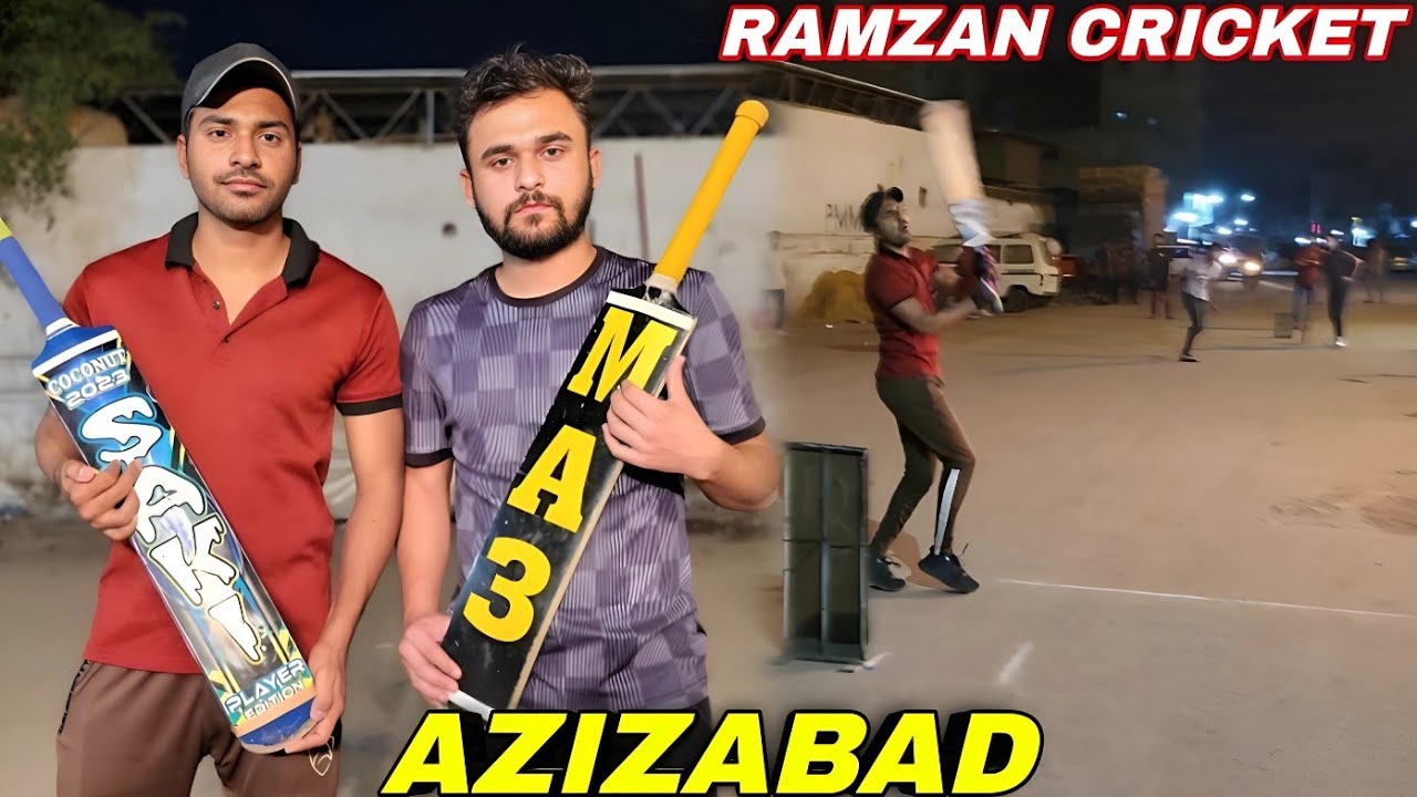 Ramzan Street Cricket Tournament Ke Pehle Hi Match Mein Sibghat Aur Ali Ki Shandaar Ballay Baazi 🔥