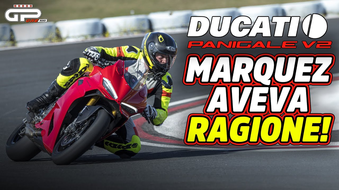 PROVA Ducati Panigale V2: Marquez aveva ragione!