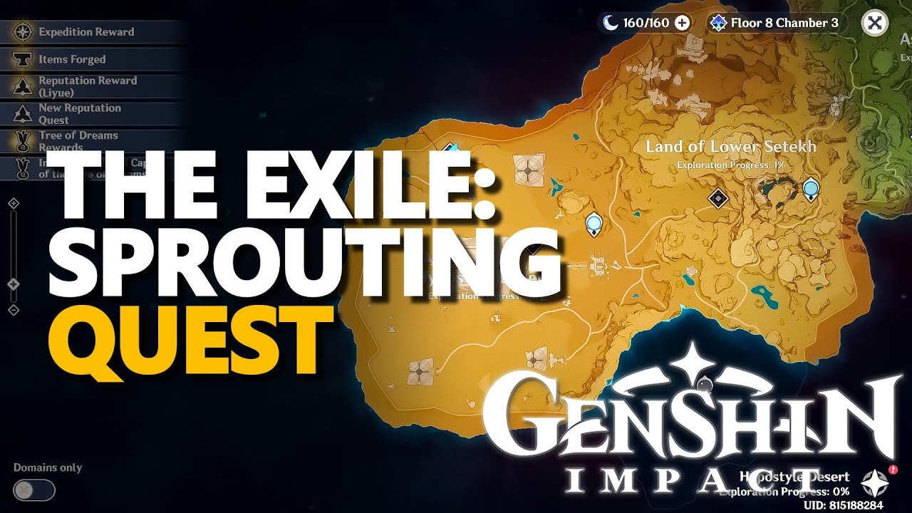 The Exile Sprouting Genshin Impact
