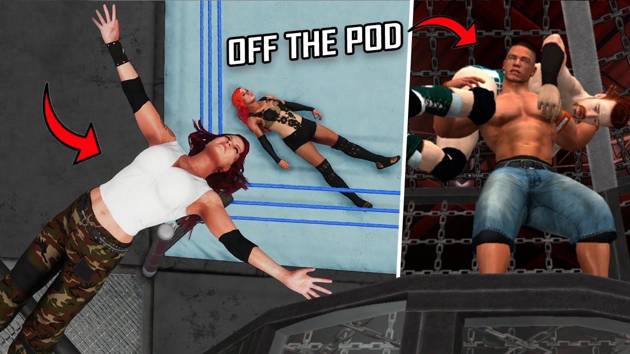 15 Finishers Off The Elimination Chamber Pod in wwe games - Unbelievable