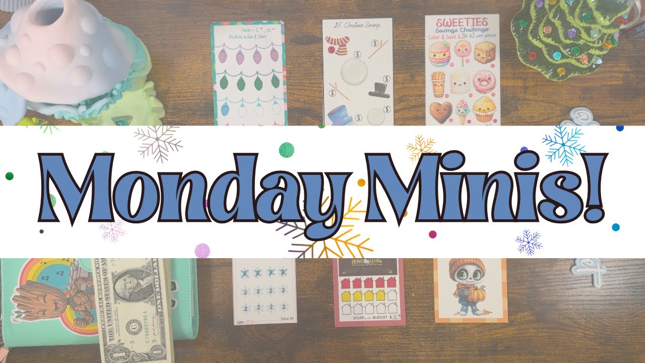 Monday Minis Savings Challenges | Quick Wins for Saving | Saving for Sinking Funds