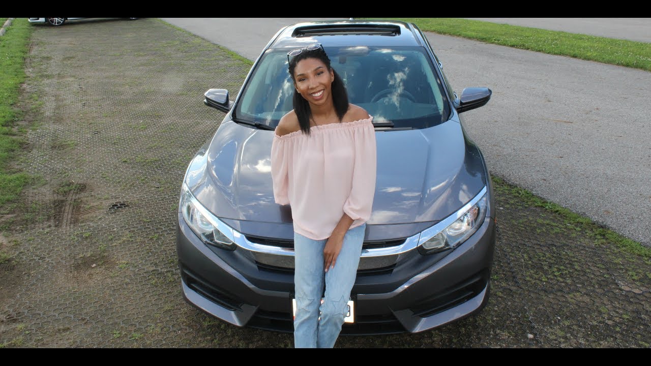 MY BRAND NEW CAR! | 2017 Honda Civic EX Car Tour