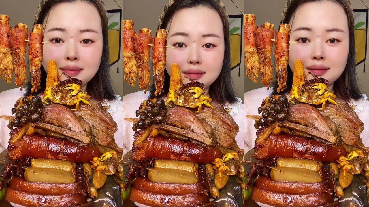 Satisfying Eating Braised Pork | Rural Home Cooking Show