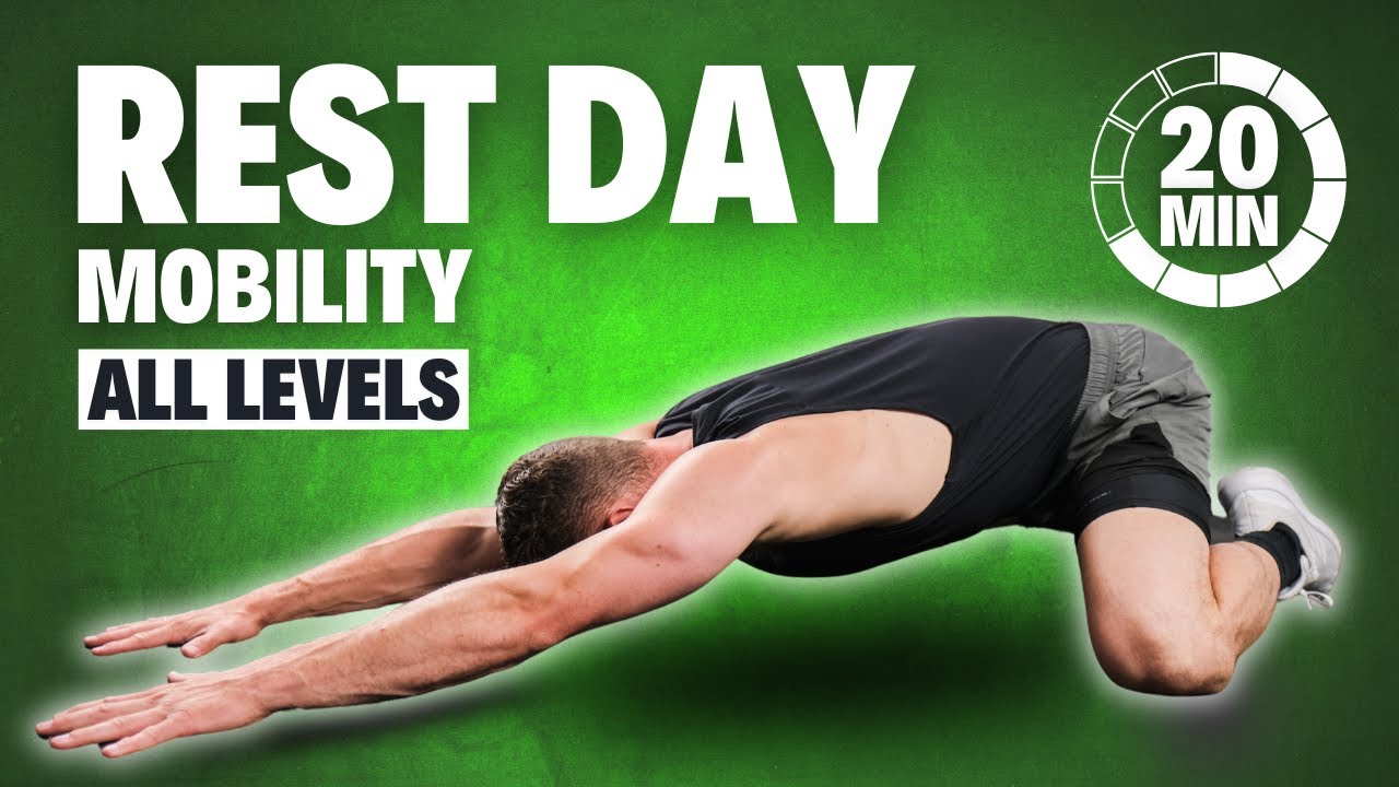 20 Min REST DAY FULL BODY MOBILITY ROUTINE | Active Recovery I Follow Along