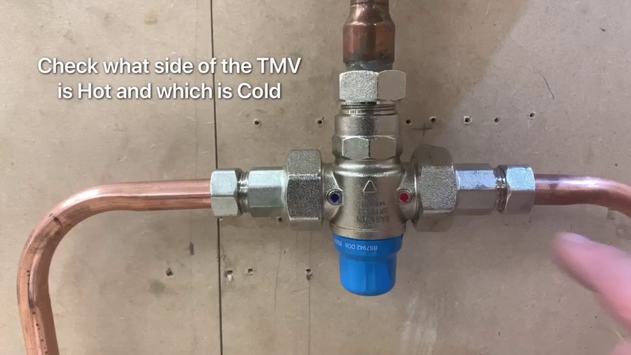 How to complete a TMV drop test