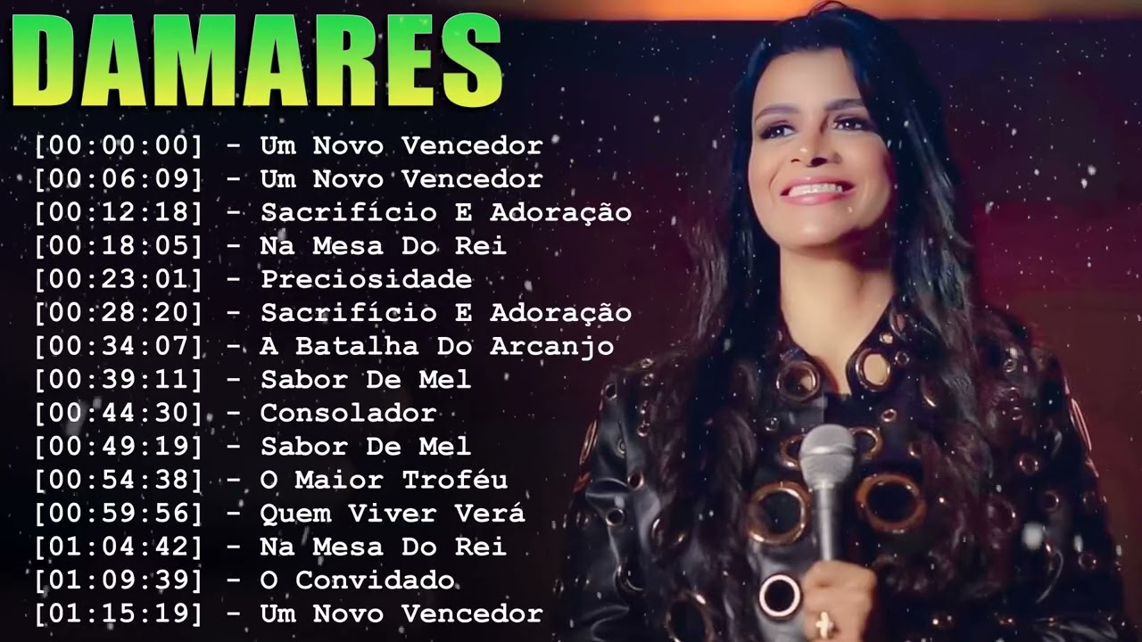 As Melhores de Damares 2026 💿 Louvores Pentecostais Femininos Cheios de Unção #adoração