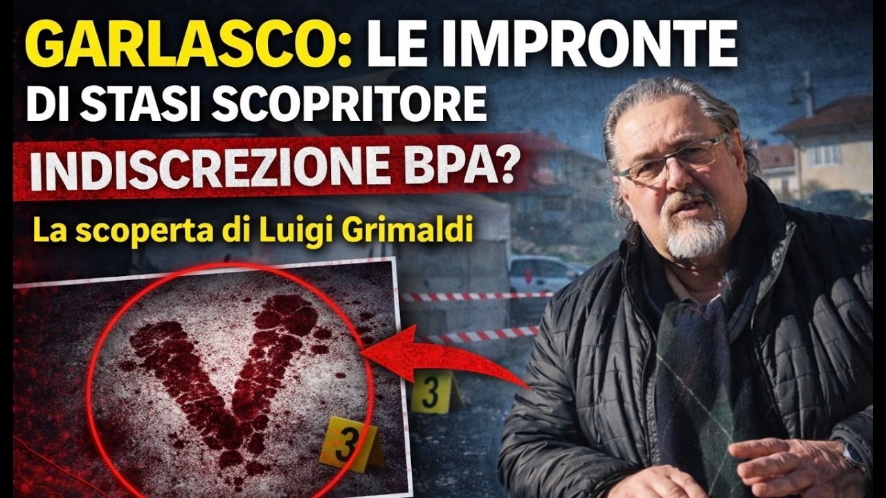Garlasco: le impronte di Stasi scopritore | Indiscrezione BPA?