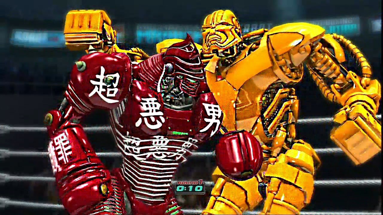 REAL STEEL THE VIDEO GAME- DEADLY GRIP OF ZEUS vs (MIDAS & NOISY BOY, TWIN CITIES) ЖИВАЯ СТАЛЬ
