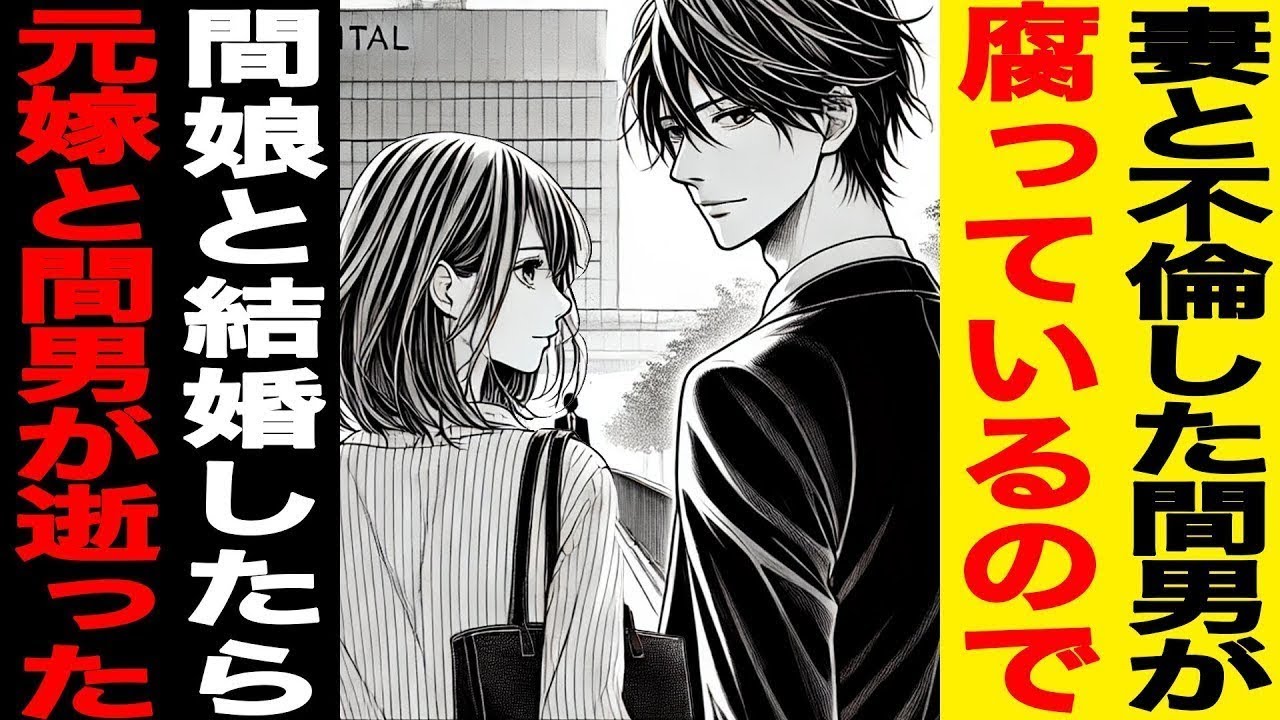 【漫画】妻と不倫した間男が腐っているので間娘と結婚したら元嫁と間男が逝ったッッ…!!!（修羅場）