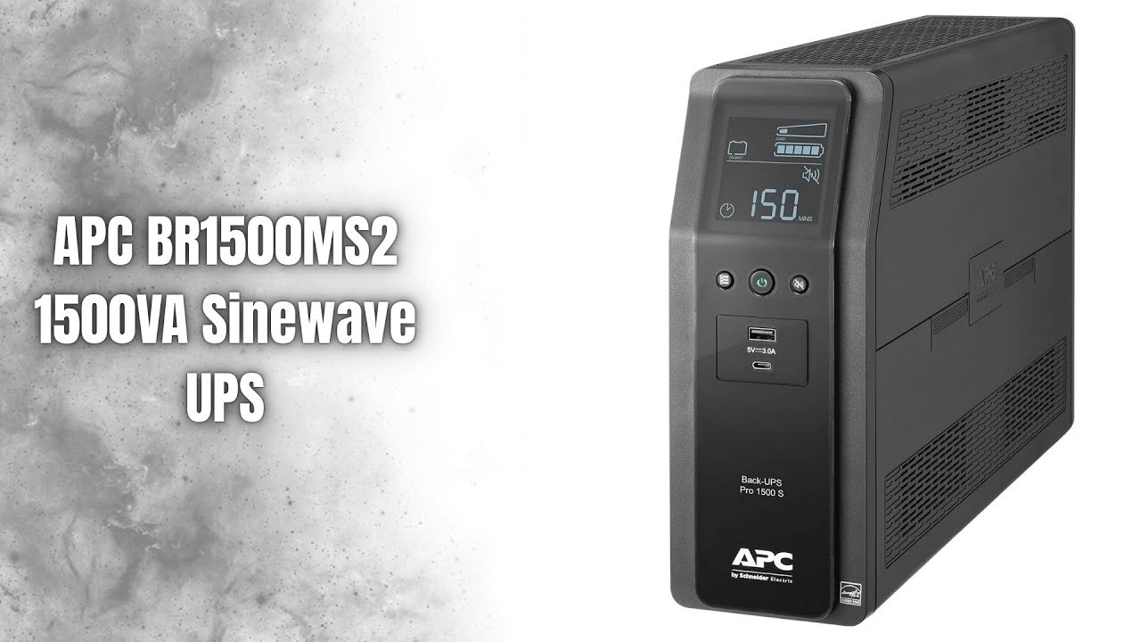Обзор ИБП APC BR1500MS2 1500VA Sinewave ⚡ Лучший резервный источник питания для игрового ПК?