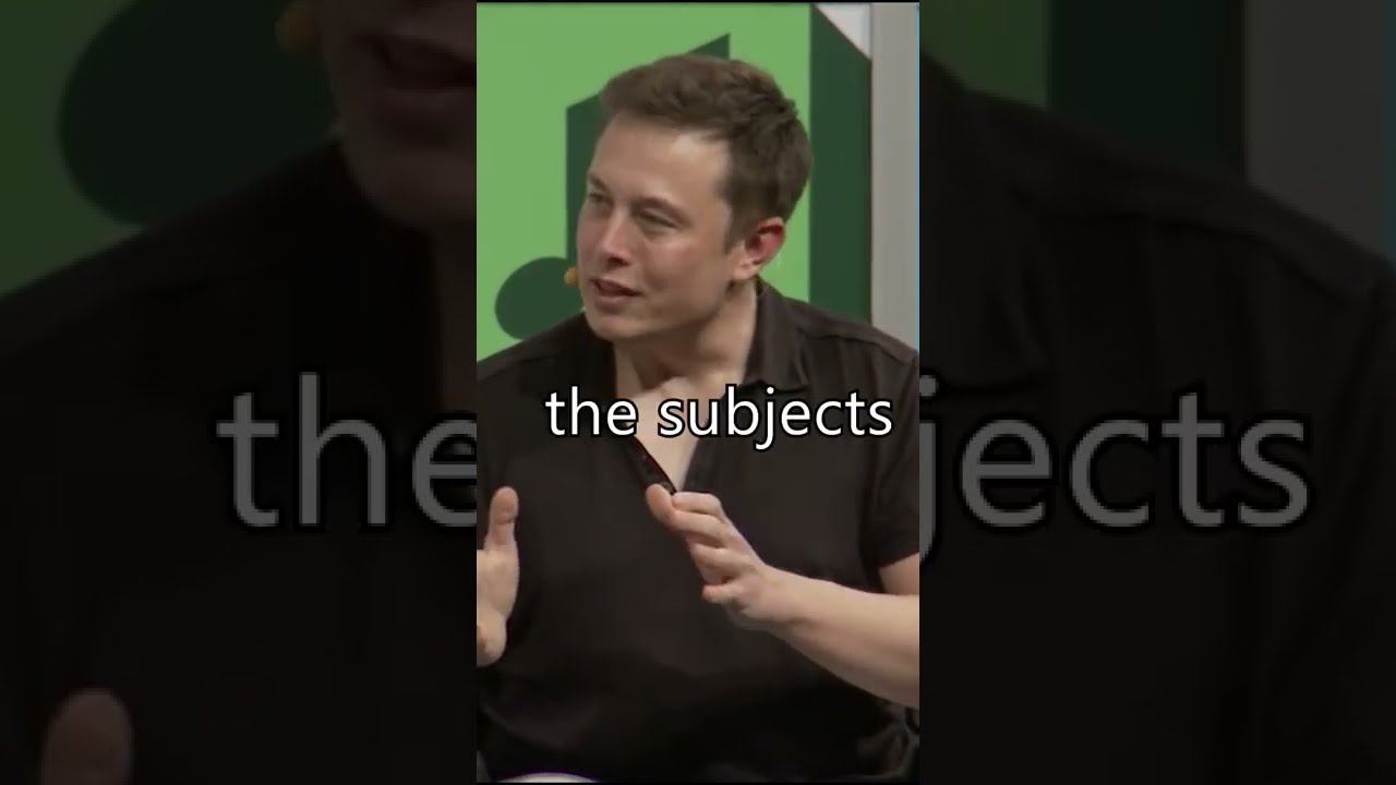 People are NOT Robots! - Elon Musk Shares His Strategy to Make Education Easier and More Useful!