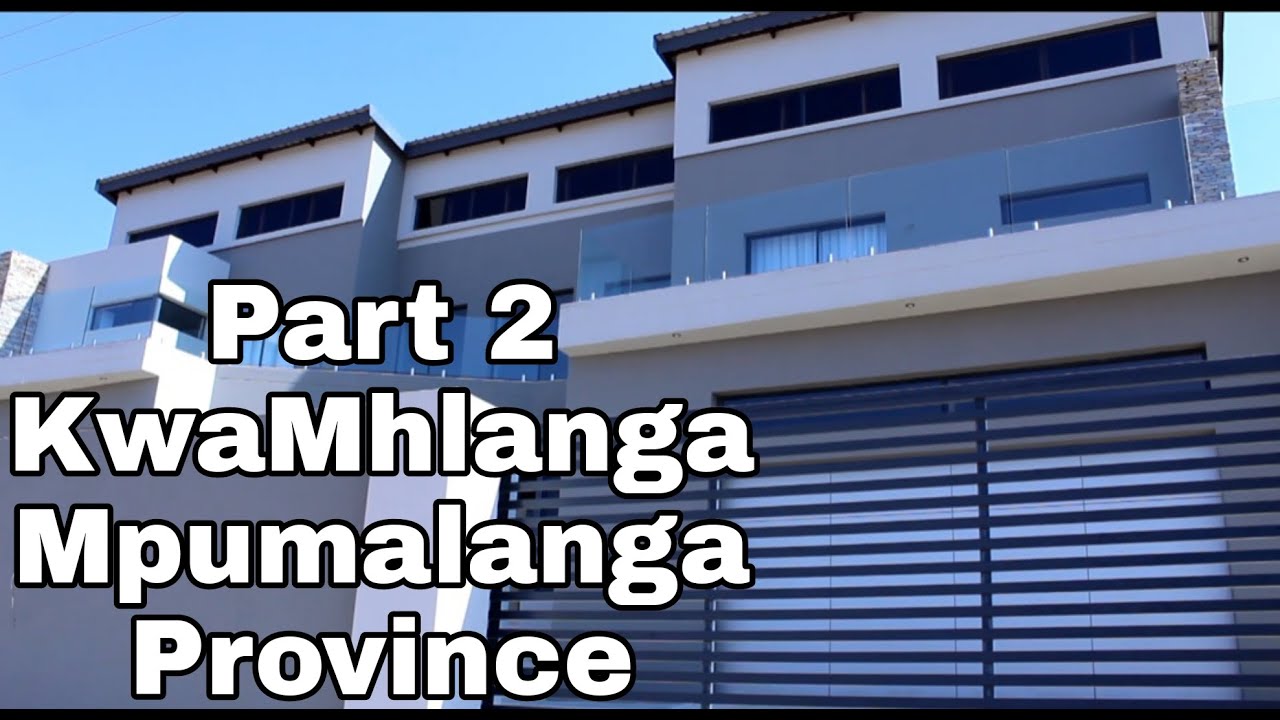 Part 2 of KwaMhlanga houses || Mpumalanga Province || KwaNdebele