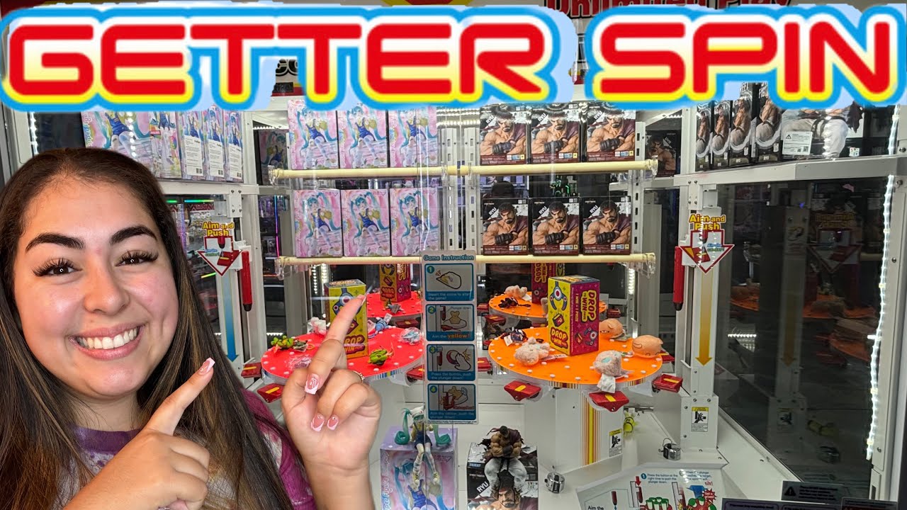 ПЕРВЫЙ РАУНД АРКАДА. НОВИНКА! Игра Getter Spin!!