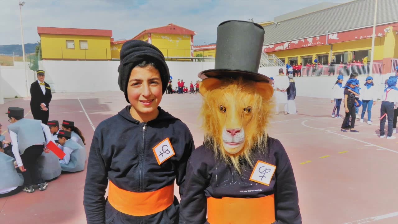 La vuelta al Mundo. Carnaval CEIP Príncipe Felipe. Ceuta