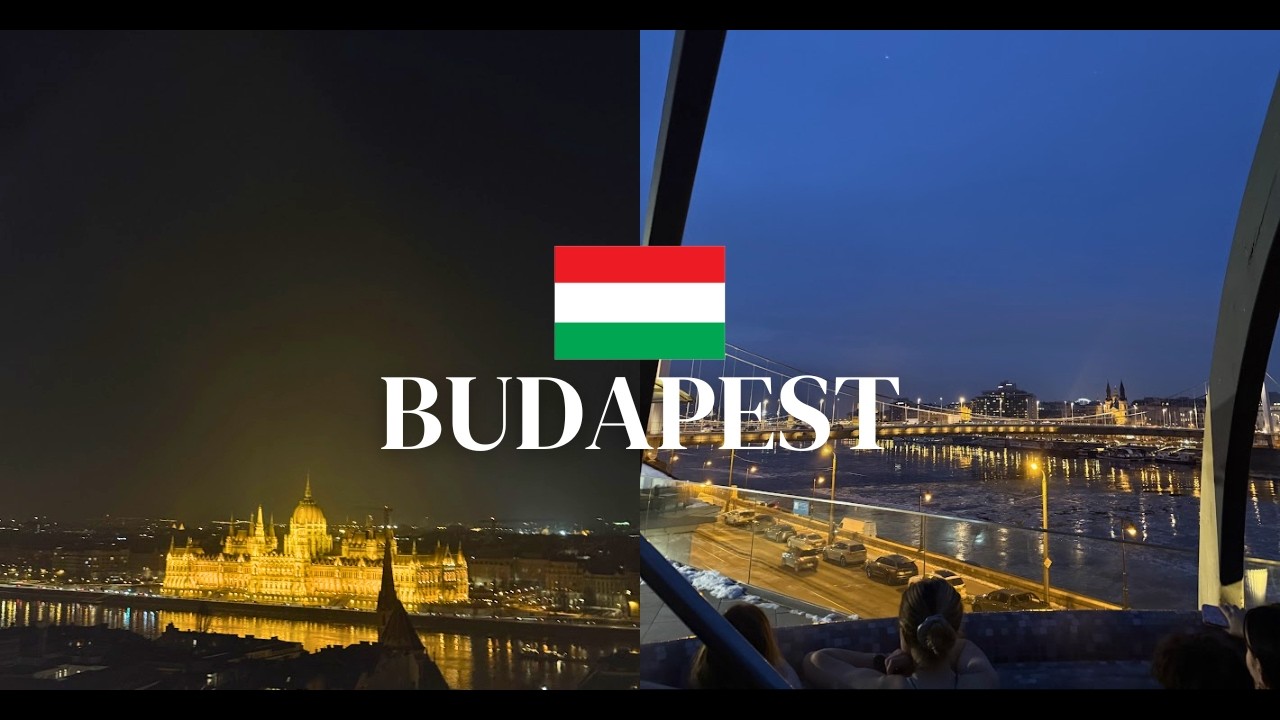 🇭🇺 뜨끈한 루프탑 온천에서 바라보는 헝가리 부다페스트 야경, 재도전해서 좋았다