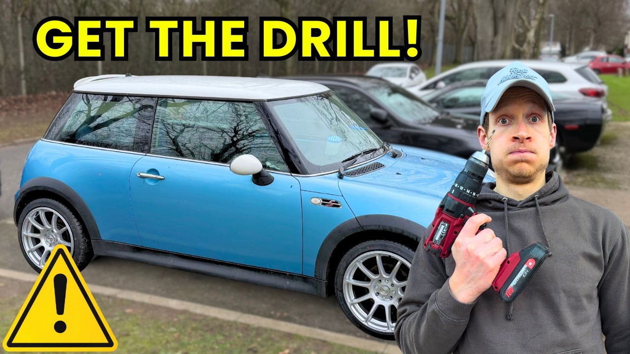 This ‘Simple’ R53 Mini Cooper S Repair Needed A Drill And A Hammer!