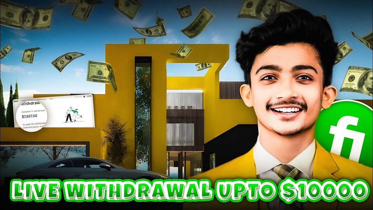 $24,000 Fiverr Live Withdrawal Even You Can Earn it 🤑