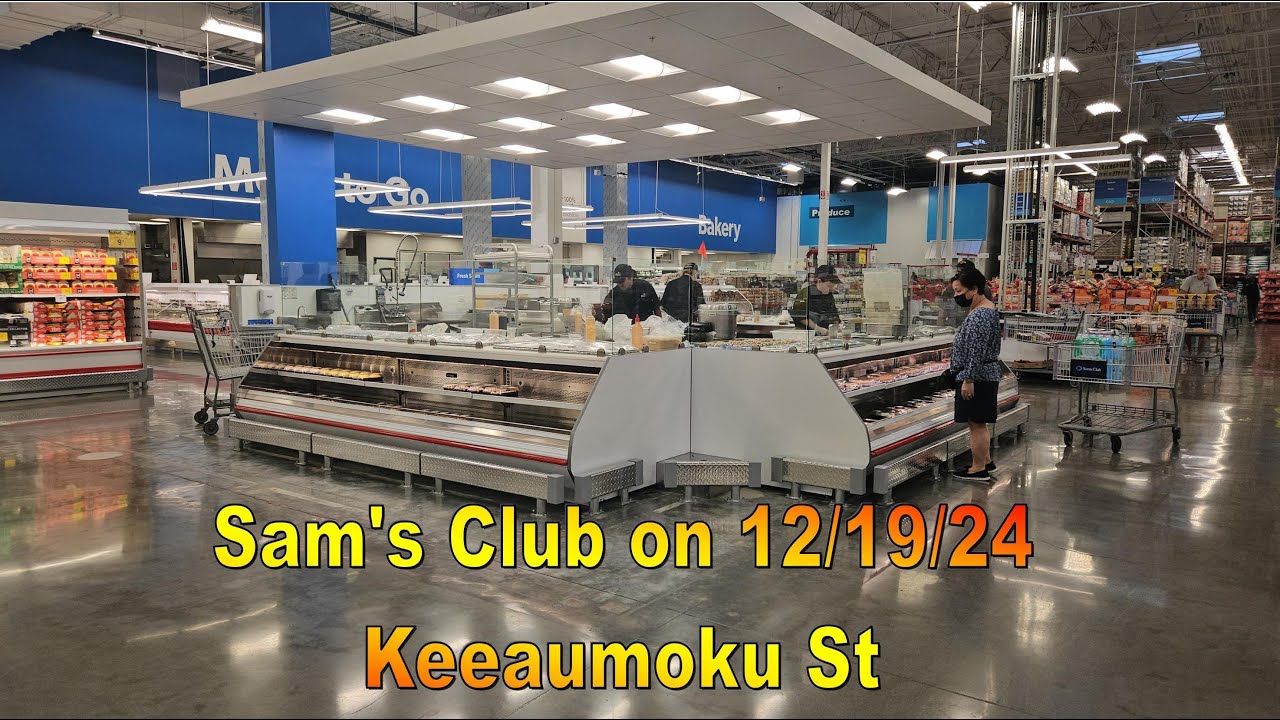 [4K] Sam's Club at Keeaumoku St on 12/19/24 in Honolulu, Oahu, Hawaii #samsclubkeeaumoku