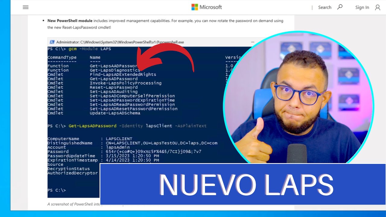 Tenemos un NUEVO Local Administrator Password Solution LAPS en Windows Server