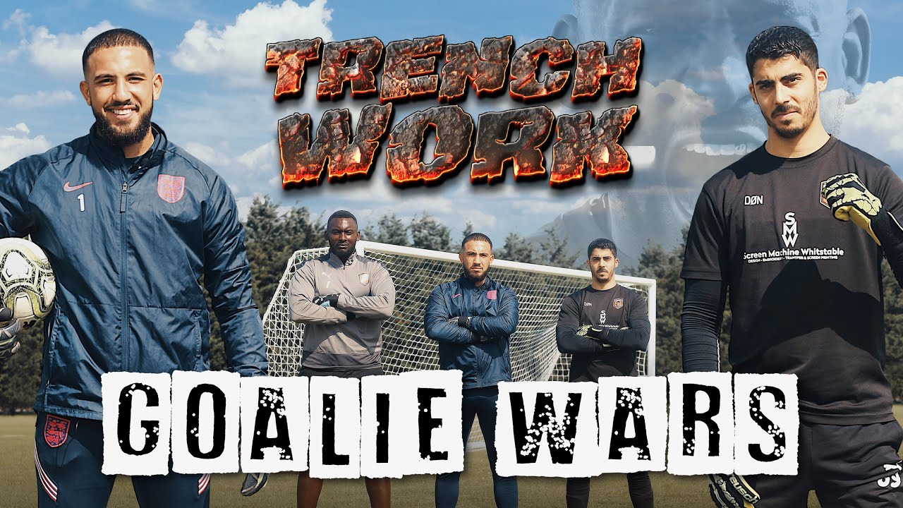 ENGLAND GOALKEEPER  V BIG G | GOALIE WARS Ft HAFF & MAN WHALE!! TRENCHWORK EP 10