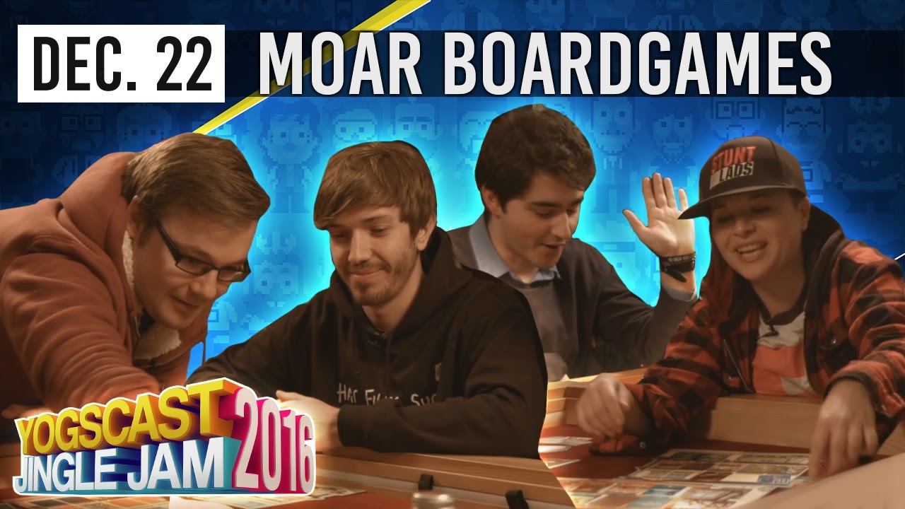 AN EVENING OF BOARDGAMES - YOGSCAST JINGLE JAM - 22nd December 2016