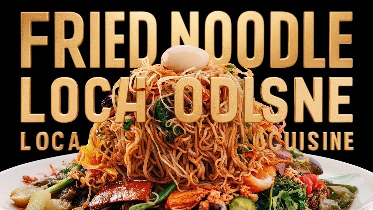 FRIED NOODLE LOCAL CUISINE OF INDONESIAN PEOPLE #indonesiavillage #localcuisine #indonesianfood
