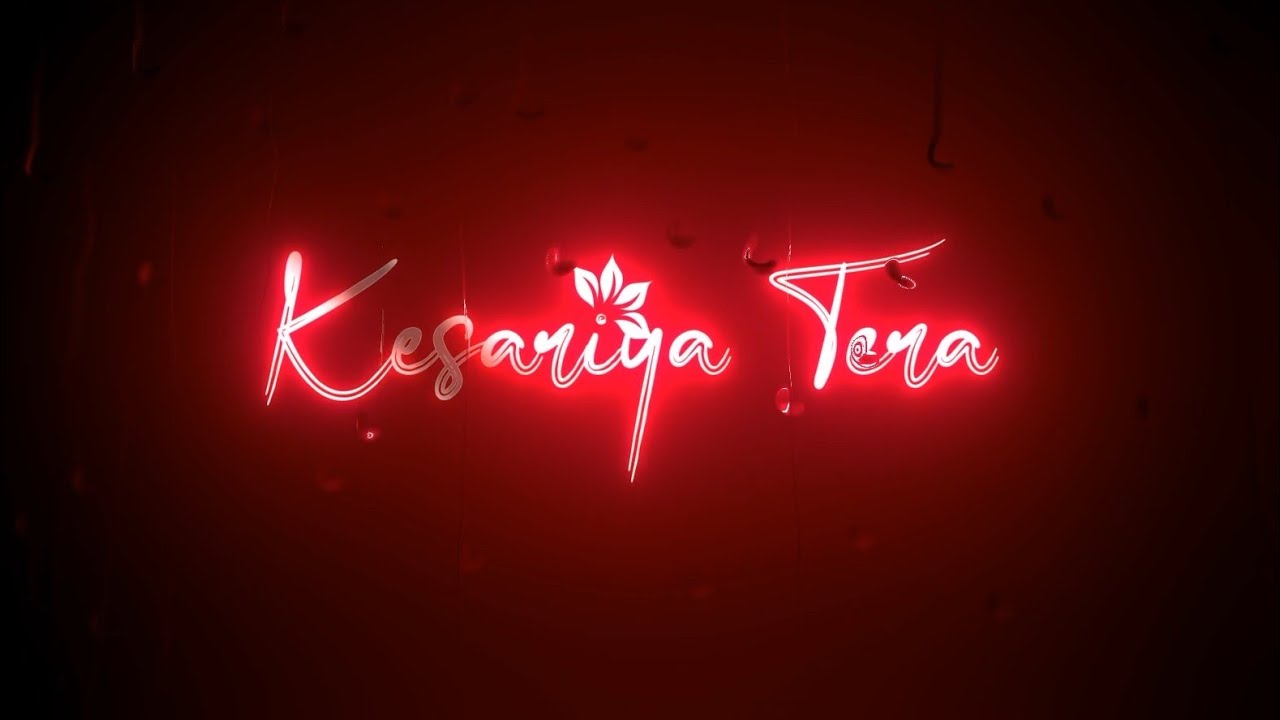 Kesariya Tera black screen status | 🥀🍀🌹- Arijit Singh new song - Brahmastra movie new full song