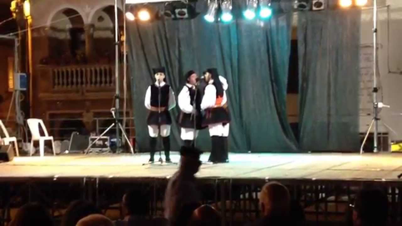 Tenore Monte Bannitu (Oliena S. Lussugliu 21-08-2014)
