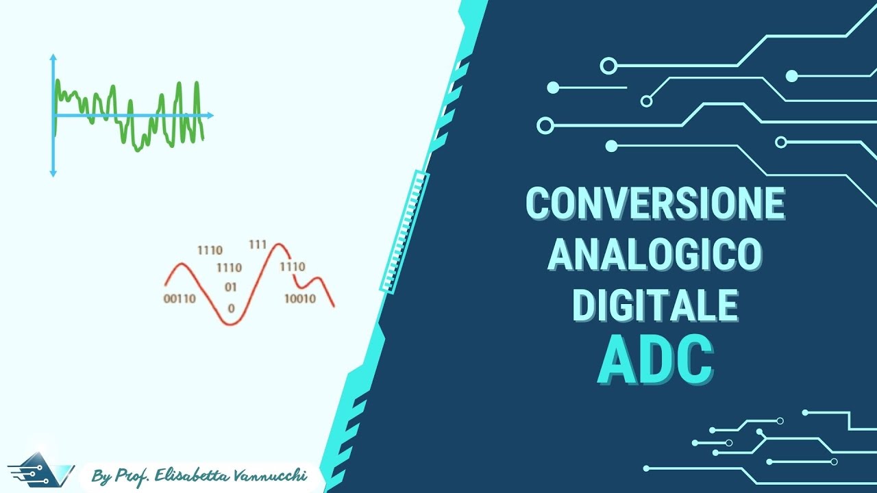 Conversione analogico digitale: quantizzazione del segnale, tempo di conversione, campionamento