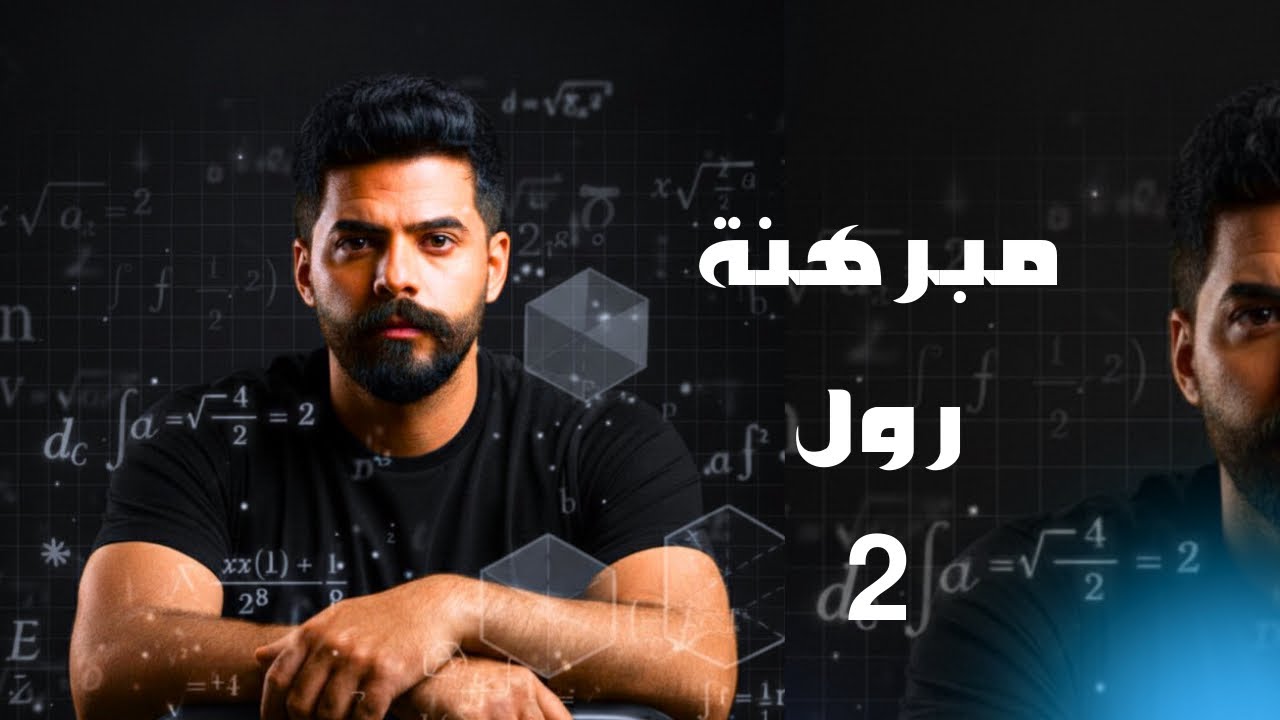 7-الفصل الثالث / مبرهنة رول/ النوع الثاني