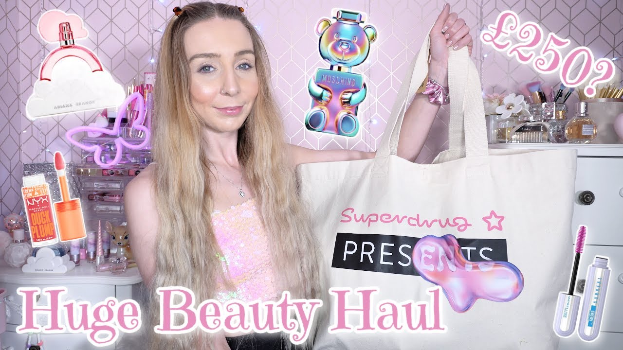 Huge £250 Beauty Haul 💖 Superdrug Presents 2024 COLLAB @moretofaye  ✨