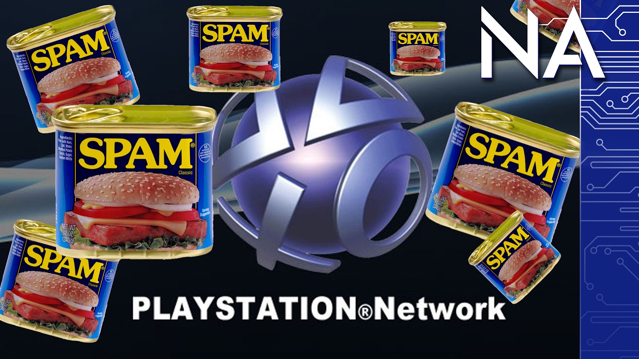 Spam PSN Says It's Not For Gaming Harassment ...Right