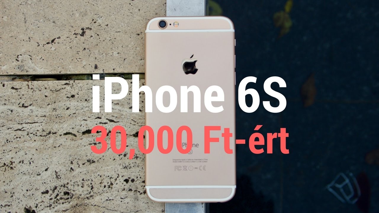 30,000 Ft-ért iPhone 6S