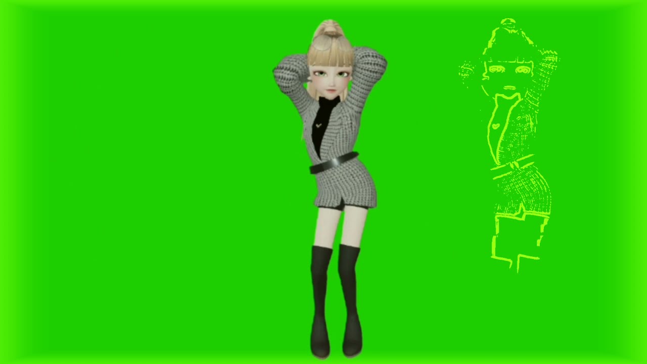 green screen animasi joget terbaru 2021
