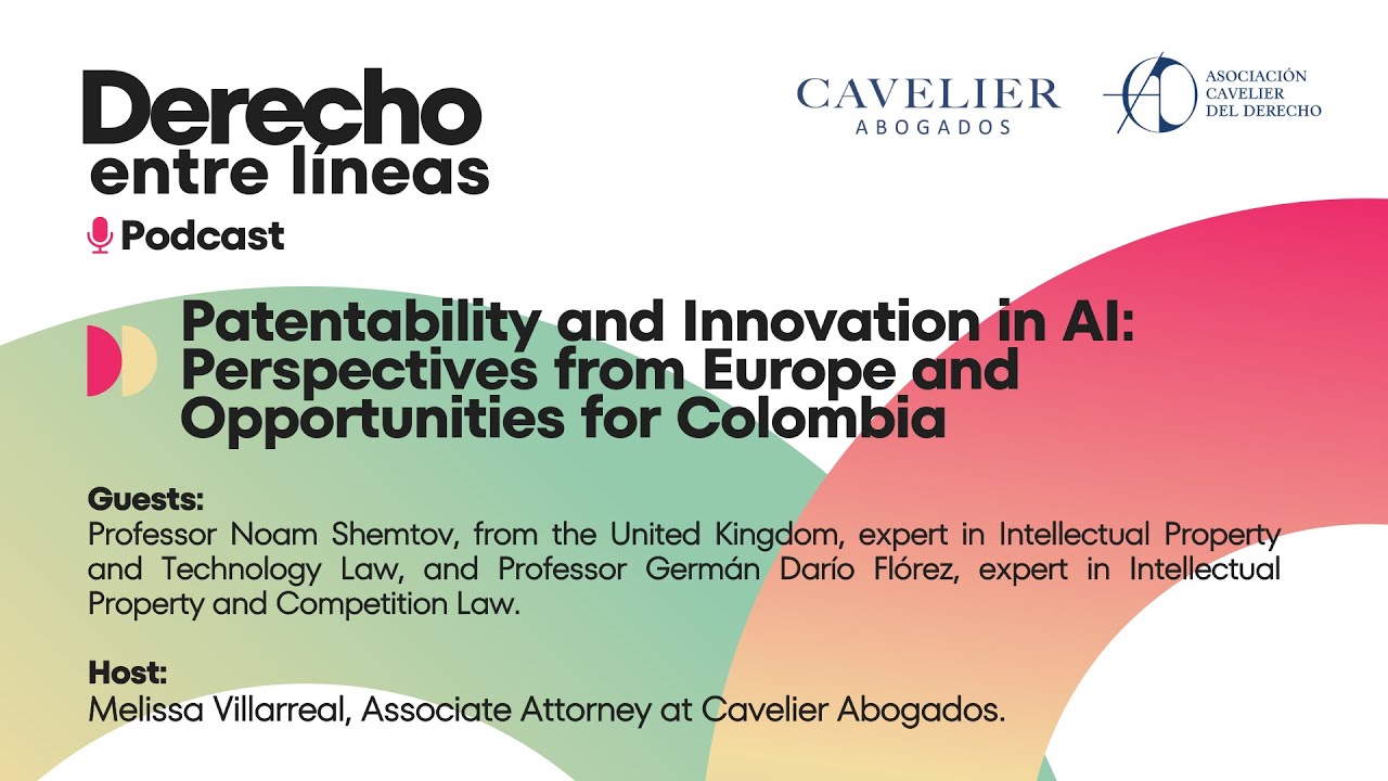 Patentability and Innovation in AI - Derecho entre Líneas | Cavelier