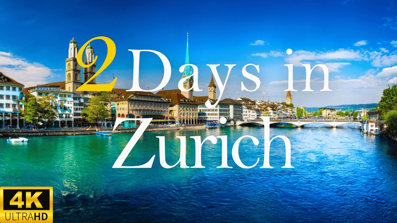 How To Spend 2 Days in ZURICH Switzerland  | Travel Itinerary