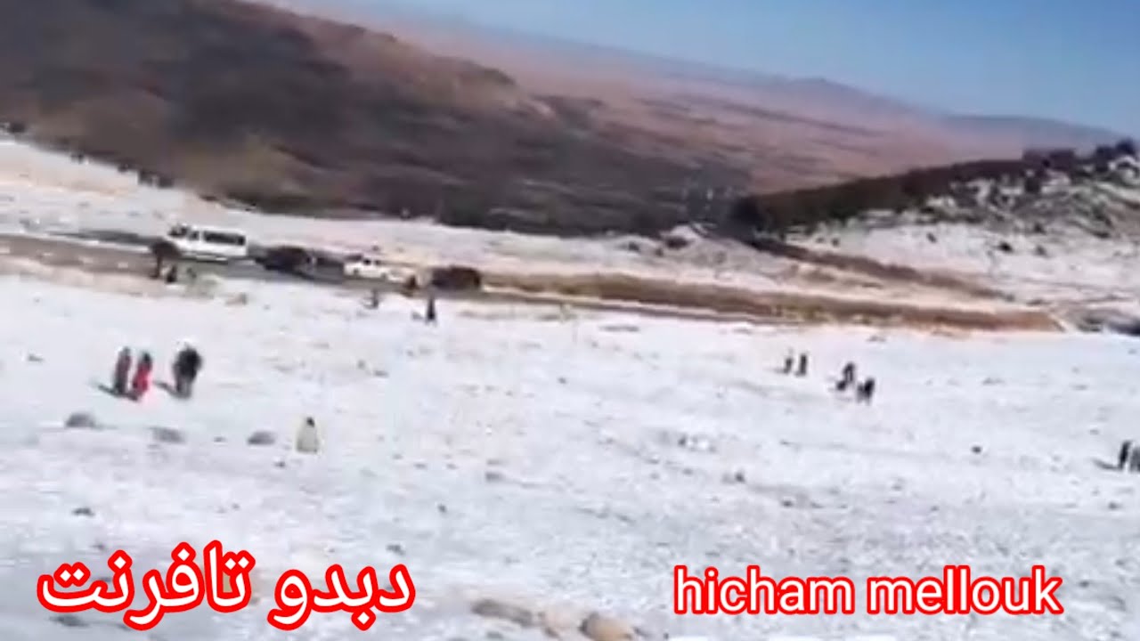 تساقطات ثلجية في تافرنت دبدو19.01.2025