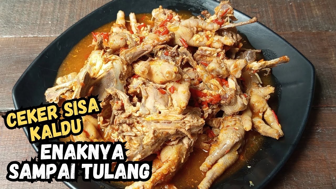 Cuma Modal Ceker Rebus Sisa, Jadi Lauk Rebutan !! #video #youtube #fyp #masakkesukaan 