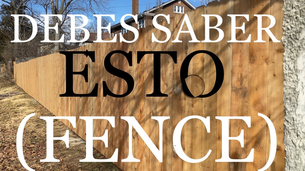 COMO hacer CERCA DE MADERA consejos ( FENCE )