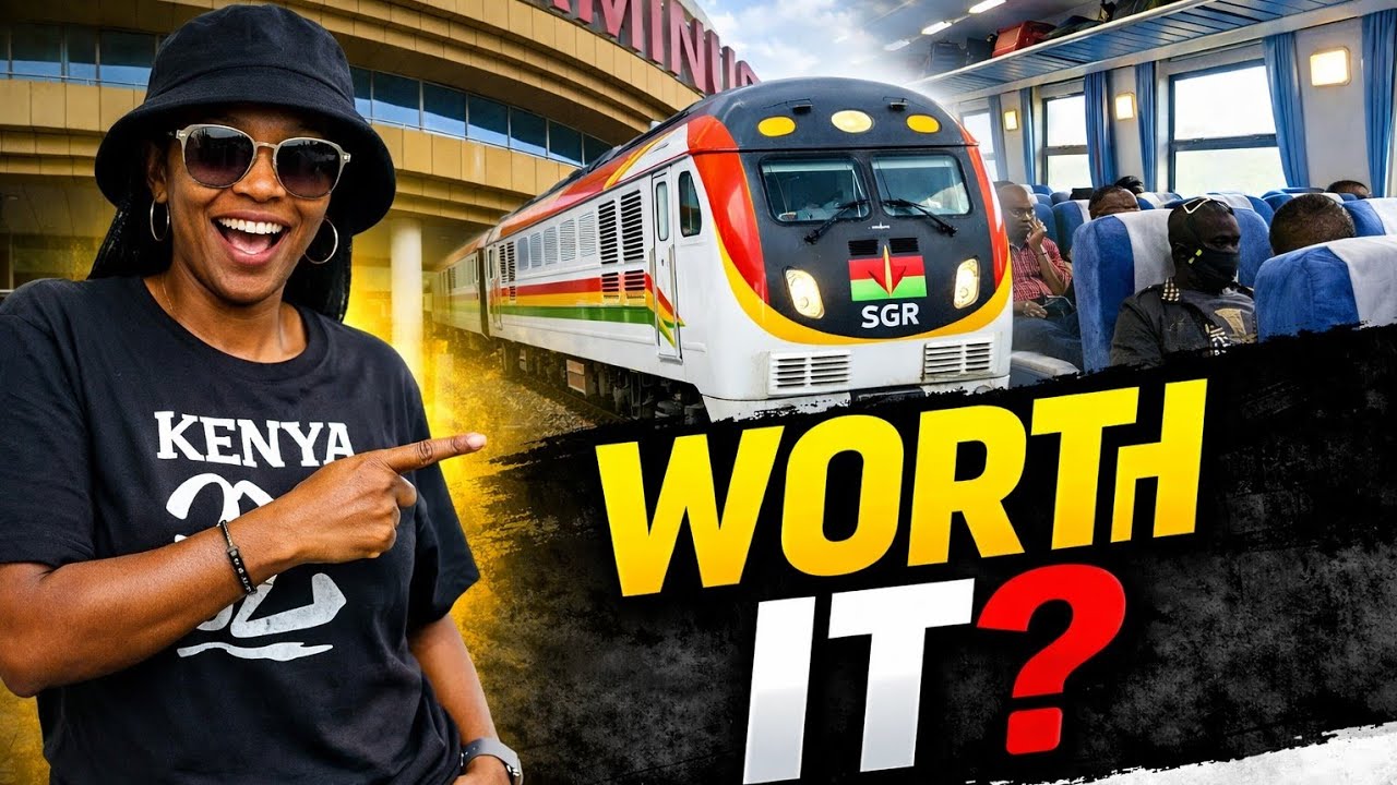 🇰🇪  I Took Economy Class SGR... From Mombasa to Nairobi 😮 Honest Review 